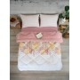 ETE HOMETEX ÇİFT KİŞİLİK LÜX WELSOFT YORGAN 195X215CM ALENA PUDRA 8696474231939